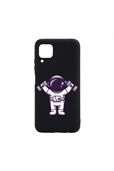 bestcase Husa Silicon, Compatibila cu Samsung Galaxy M53, Astronaut Gym, rezi...