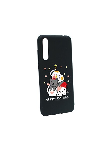 bestcase Θήκη σιλικόνης συμβατή με Samsung Galaxy A13, Merry Catmas, ανθεκτικ...