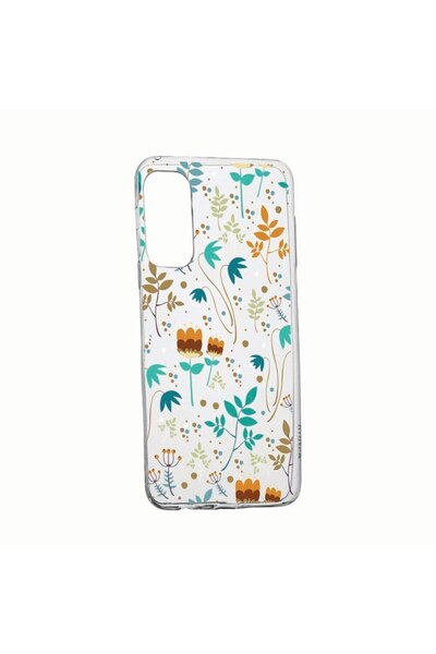 bestcase Θήκη σιλικόνης συμβατή με Samsung Galaxy A72, Λουλούδια, ανθεκτική σ...