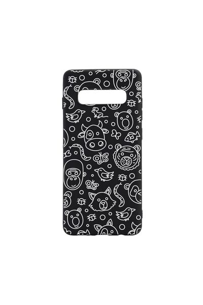 bestcase Θήκη σιλικόνης συμβατή με Samsung Galaxy S10 Plus, Τέντι, ανθεκτική ...