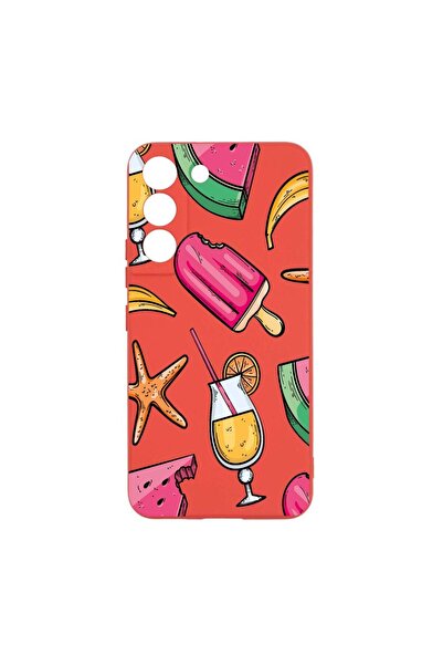 bestcase Husa Silicon, Compatibila Cu Samsung Galaxy S22 Plus, Summer Ornamen...