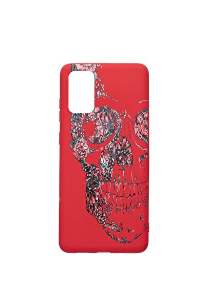 bestcase Θήκη σιλικόνης, Συμβατή με Samsung Galaxy M02s, Σχέδιο κρανίο, Ανθεκ...