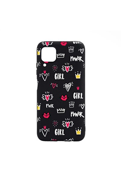 bestcase Θήκη σιλικόνης συμβατή με Samsung Galaxy A12, Girl Power, ανθεκτική ...