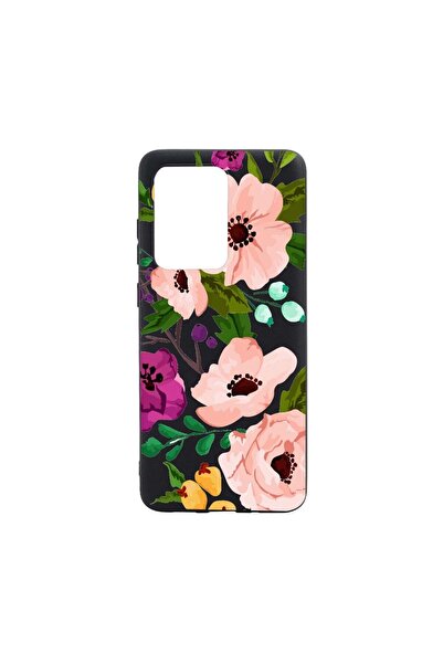 bestcase Силиконов калъф, съвместим със Samsung Galaxy A53 5G, Пастелни цветя...