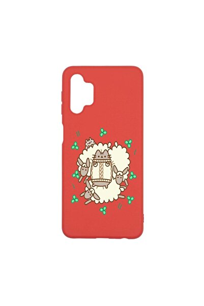 bestcase Силиконов калъф, съвместим със Samsung Galaxy M32 5G, Зайчета - Агне...