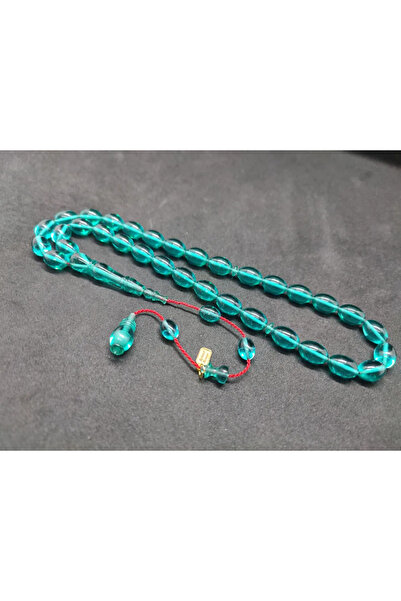 İskeçe Tesbih Mehmet Mercan Usta Eseri Διπλής Στρώσης Γυαλισμένο Γερμανικό Κε...