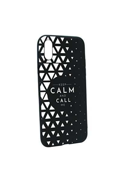 bestcase Θήκη σιλικόνης συμβατή με Apple iPhone XR, Keep Calm, ανθεκτική στη ...