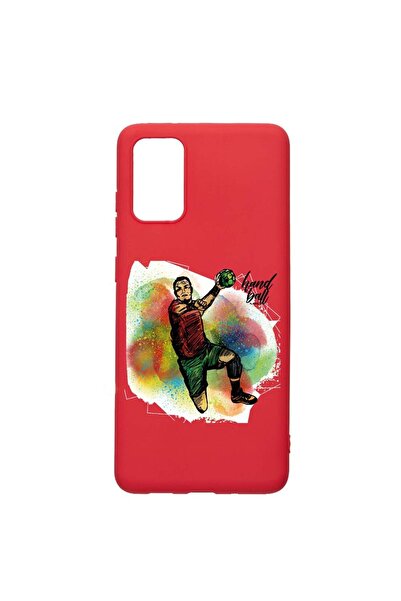 bestcase Θήκη σιλικόνης, Συμβατή με Samsung Galaxy M02s, Παίκτης χάντμπολ, αν...