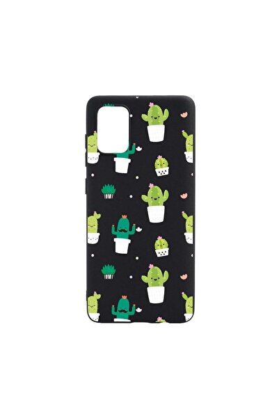 bestcase Θήκη σιλικόνης συμβατή με Samsung Galaxy S21, Κάκτος, ανθεκτική στη ...