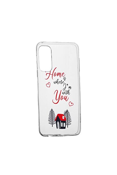 bestcase Θήκη σιλικόνης, Συμβατή με Samsung Galaxy A73 5G, Σπίτι είναι εκεί π...