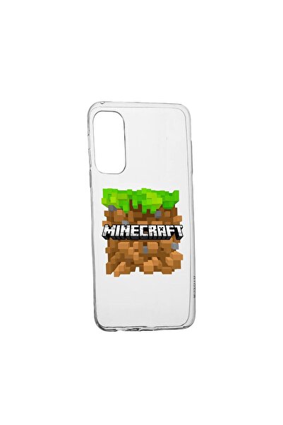 bestcase Θήκη σιλικόνης Minecraft, Συμβατή με Samsung Galaxy S21 FE, ανθεκτικ...