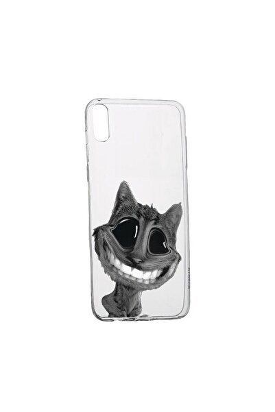 bestcase Husa Silicon Compatibila cu Samsung Galaxy A02, Crazy Cat, rezistent...