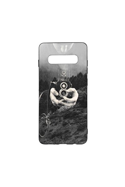 bestcase Θήκη σιλικόνης συμβατή με Samsung Galaxy S10 Plus, Διπλή Έκθεση, ανθ...