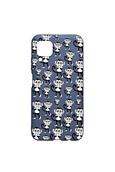 bestcase Силиконов калъф, съвместим със Samsung Galaxy M53, с мотив  "Маймуни...