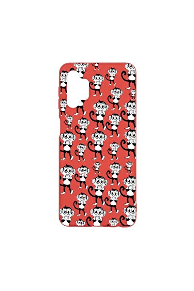 bestcase Θήκη σιλικόνης, Συμβατή με Samsung Galaxy A32 5G, Μαϊμούδες, ανθεκτι...