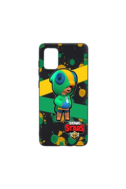 bestcase Θήκη σιλικόνης Brawl Stars Leon, συμβατή με Samsung Galaxy S21 FE, α...