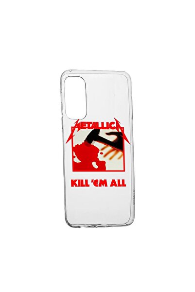 bestcase Θήκη σιλικόνης Metallica, Συμβατή με Samsung Galaxy F02s (2021), Ανθ...