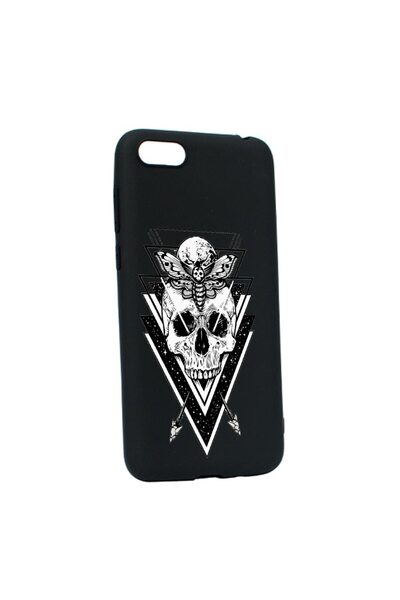 bestcase Θήκη σιλικόνης συμβατή με Apple iPhone 7 / 8, Σχέδιο κρανίο, ανθεκτι...