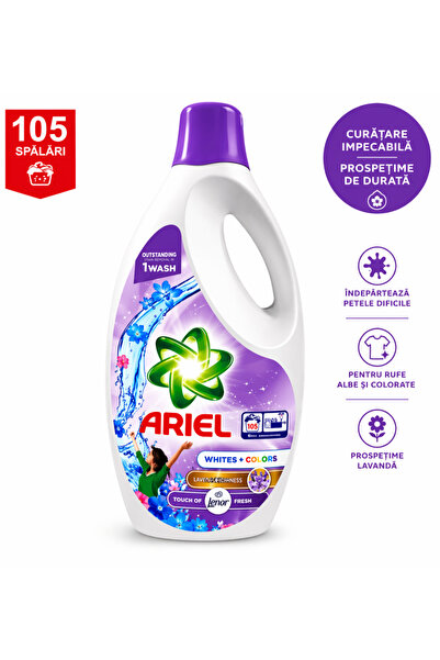 P&G Υγρό απορρυπαντικό Φρεσκάδα Λεβάντας, 105 πλύσεις, για λευκά και χρωματισ...