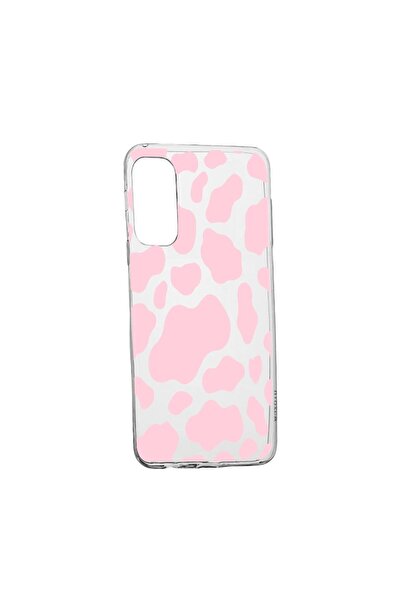 bestcase Θήκη σιλικόνης συμβατή με Samsung Galaxy A53 5G, Ροζ Αγελάδα, ανθεκτ...