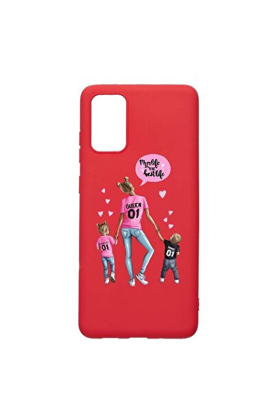 bestcase Θήκη σιλικόνης, Συμβατή με Samsung Galaxy M02s, Σχέδιο Μαμά Ζωή Αγόρ...