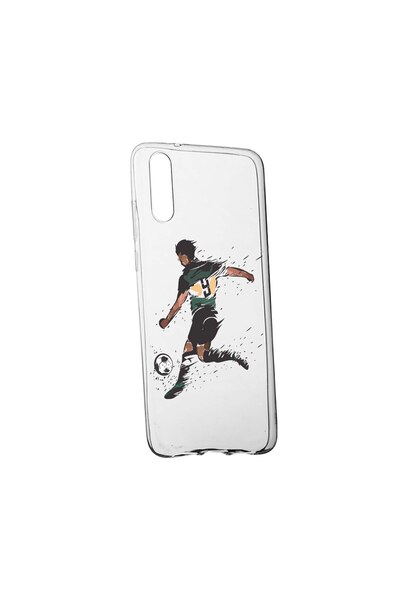 bestcase Θήκη σιλικόνης συμβατή με Samsung Galaxy A13, Σχέδιο Ποδόσφαιρο, ανθ...