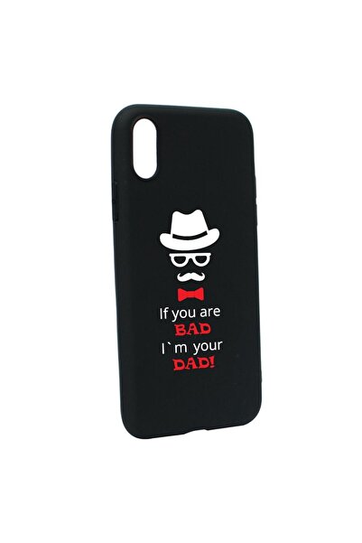 bestcase Θήκη σιλικόνης συμβατή με Samsung Galaxy A13, Bad Dad, ανθεκτική στη...