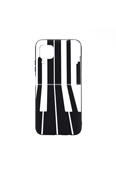 bestcase Θήκη σιλικόνης συμβατή με Samsung Galaxy A12, Πιάνο, ανθεκτική στη φ...