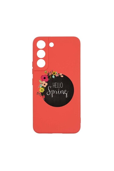 bestcase Θήκη σιλικόνης, Συμβατή με Samsung Galaxy S22 Plus, Hello Spring, αν...