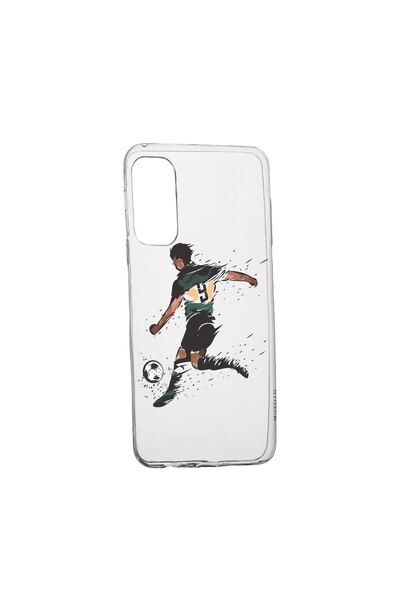 bestcase Θήκη σιλικόνης, Συμβατή με Samsung Galaxy M13, Σχέδιο Ποδόσφαιρο, Αν...