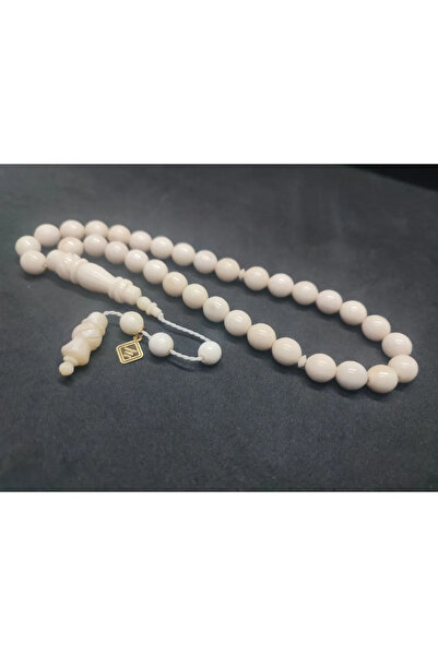 İskeçe Tesbih Τεχνουργημένο από ξύλο φάλαινας με χαρακτικά σχέδια, Έργο του Μ...