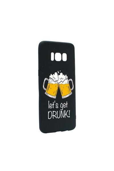 bestcase Θήκη σιλικόνης συμβατή με Samsung Galaxy S8, Ας μεθύσουμε, ανθεκτική...