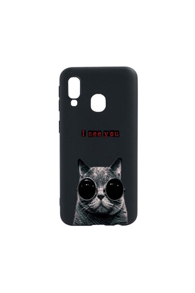 bestcase Θήκη σιλικόνης συμβατή με Samsung Galaxy A40, Σε ρωτώνω, ανθεκτική σ...