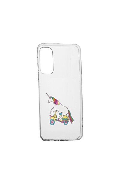 bestcase Θήκη σιλικόνης συμβατή με Samsung Galaxy S21 FE, Μονόκερος στο δρόμο...