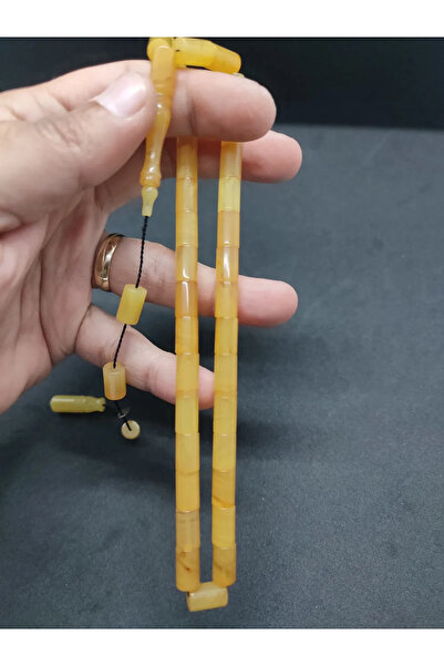 İskeçe Tesbih Uğur Şener Usta Eseri 0.6 Διαφανές Delim Διπλής Στρώσης Γυαλισμ...