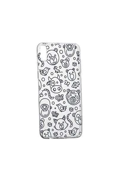 bestcase Θήκη σιλικόνης συμβατή με Samsung Galaxy A02, Σχέδιο Αρκουδάκι, ανθε...