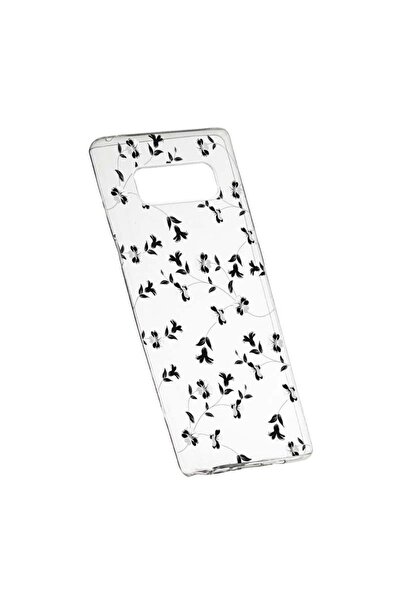 bestcase Θήκη για Samsung Galaxy Note 9, Μαύρο Λουλούδι, 128, Σιλικόνης
