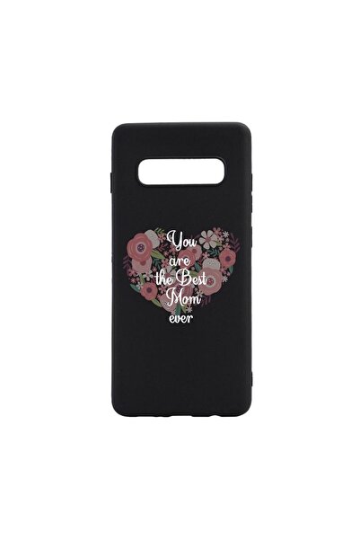bestcase Θήκη σιλικόνης συμβατή με Samsung Galaxy S10, Η καλύτερη μαμά του κό...