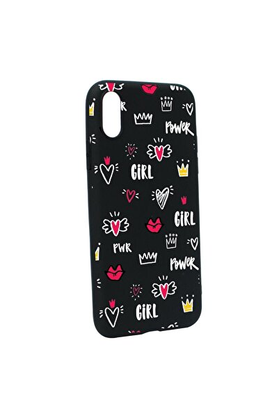 bestcase Θήκη σιλικόνης συμβατή με Apple iPhone XR, Girl Power, ανθεκτική στη...