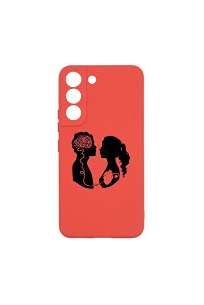 bestcase Θήκη σιλικόνης, Συμβατή με Samsung Galaxy S22 Plus, Αγάπη με Εγκέφαλ...
