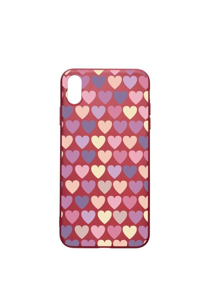bestcase Θήκη σιλικόνης, Συμβατή με Apple iPhone XR, Hearth, ανθεκτική στη φθ...