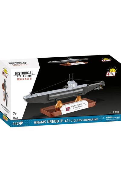 COBI HNoMS Uredd (P-41) υποβρύχιο της κλάσης U, 137 τεμάχια (COBI-4861)