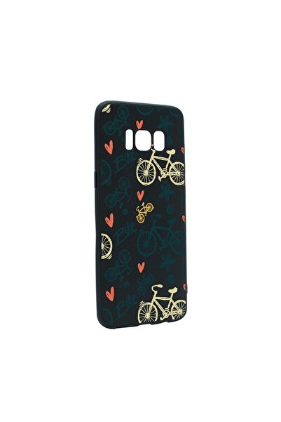 bestcase Θήκη σιλικόνης συμβατή με Samsung Galaxy S8, Bike Love, ανθεκτική στ...