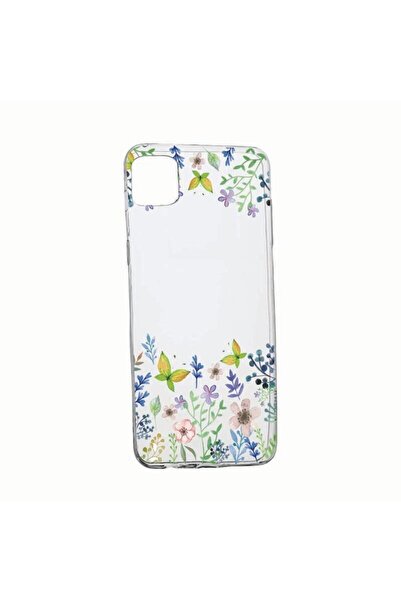 bestcase Θήκη σιλικόνης συμβατή με Samsung Galaxy A12, Λουλούδια, ανθεκτική σ...