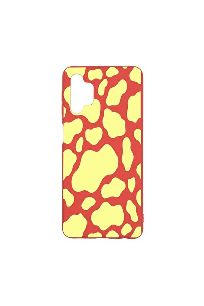 bestcase Θήκη σιλικόνης, Συμβατή με Samsung Galaxy A32 5G, Κίτρινη Αγελάδα, α...