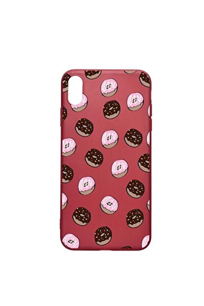 bestcase Θήκη σιλικόνης, Συμβατή με Apple iPhone XR, Ντόνατς, ανθεκτική στη φ...