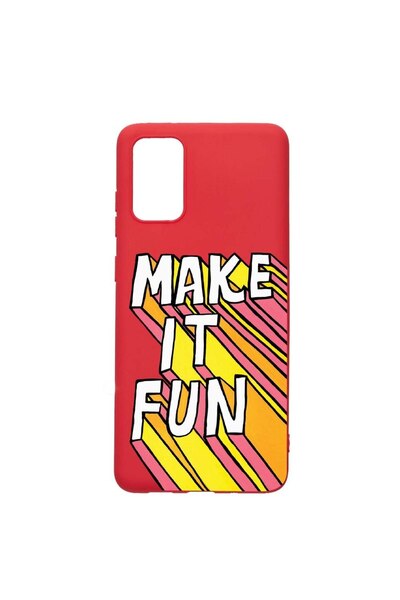 bestcase Θήκη σιλικόνης, Συμβατή με Samsung Galaxy A02s, Make It Fun, ανθεκτι...