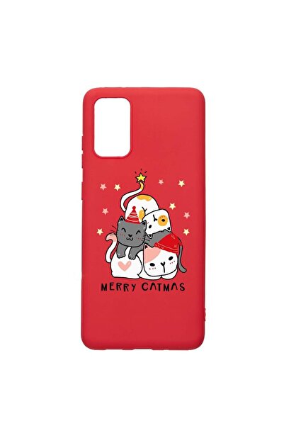 bestcase Husa Silicon, Compatibila Cu Samsung Galaxy A03s, Merry Catmas, rezi...