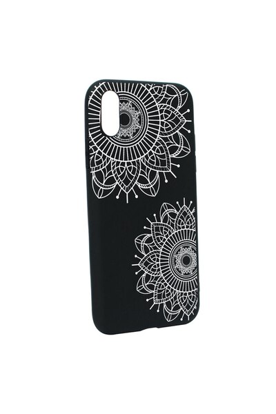 bestcase Husa Silicon Compatibila Cu Apple iPhone XS Max, Non Figurative Flow...
