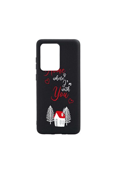 bestcase Θήκη σιλικόνης συμβατή με Samsung Galaxy A53 5G, Σπίτι είναι εκεί πο...